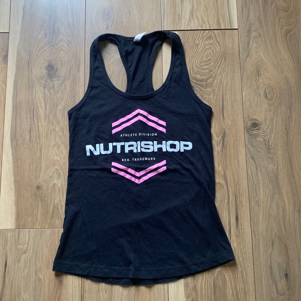 Women’s athlete division Nutrishop tank top